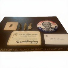 Hubert Humphrey 1968 Vice President VIP Estate Lot Campaign Ephemera picture
