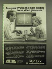 1975 Odyssey Video game Ad - Most Exciting Ever picture
