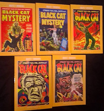 Harvey Horrors Black Cat Mystery Vol 1-5 Issues #30-53 Color Softcover. UNREAD picture
