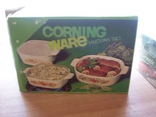 1972-88 Corning Ware Spice O' Life Saucepan Trio 6 PC A-33-8 BRAND NEW picture