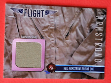 NEIL ARMSTRONG WORN FLIGHT FLOWN SUIT RELIC CARD #1/149 MOON HISTORIC AUTOGRAPHS picture