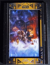 2018 TOPPS STAR WARS GALACTIC FILES GOLD LANDO CALRISSIAN PATCH CARD (ESB) 02/10 picture