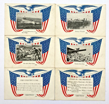 C 1910s Rare Set of Patriotic Navy Postcards picture