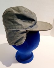 VTG KOREAN WAR ERA AIR FORCE GRAY FIELD HEAVY CAP UNISSUED-SIZE 6 3/4 picture