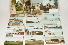 Collection California Mission 42 UNUSED 1906-1912 Postcards, MANY RARE de Padua picture