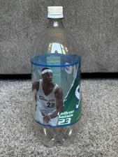 LeBron James Sprite Coca Cola Second Year Empty 2 Liter Bottle Rare 2004 picture