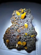 SWEETCombo Yellow Wulfenite Green Mimetite crystals Ojuela mine Mexico G2U picture