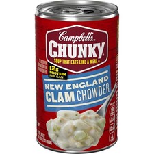 Campbell's Chunky Soup, New England Clam Chowder, 18.8 Oz Can picture