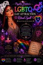 LGBTQ+ Gay Attraction Ritual Spell 🌈 Attract Love, Soulmate & Committed Partner picture