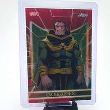Topps 2026 Topps Chrome Marvel Insert Baron Mordo Doctor Strange #180 1/5 picture