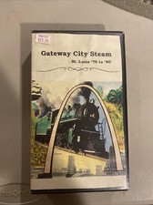 Very Rare Gateway City Steam Trains St. Louis Missouri VHS Southern 4501 & More picture