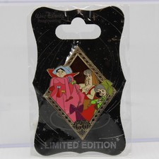 A5 Disney WDI MOG LE Pin Sleeping Beauty 60th Anniversary Three 3 Fairies picture