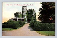 Fort Washington Park, Libby Castle, Vintage Souvenir Postcard picture