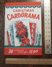 Cardorama 36 Original Vintage Christmas Greeting Cars +Envs Mint Box UNUSED USA picture