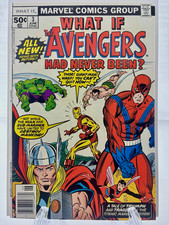 WHAT IF #3 (1977) Marvel Avengers Never Been? NEWSSTAND BEAUTIFUL COPY picture
