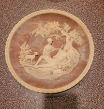 Solid incolay stone collectible plate by Gayle Bright Appleby, A thing of beauty picture