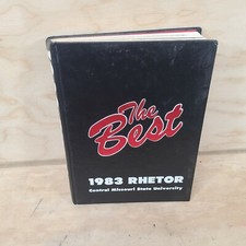 Rhetor 1983 “THE BEST” Central Missouri University Yearbook Warrensburg MO picture