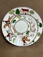 Wedgwood Bone China Hunting Scenes Saucer 5-5/8