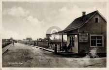 Pierreville Quebec Toll Bridge Canada 1938 RPPC Photo Postcard COPY picture