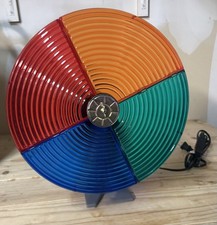 Vintage 2001 Bandwagon Multicolor Electric Christmas Color Wheel picture