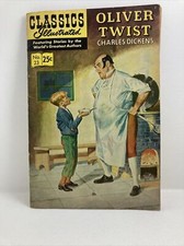OLIVER TWIST by Charles Dickens , Classics Illustrated Comics, No.23–1969 picture