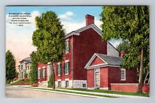 Harrodsburg KY-Kentucky, Mansion Museum, Pioneer Mem, Antique Vintage Postcard picture