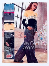 JNCO Jeans 1990s Vtg Print Ad Original Magazine Advertisement Way Cool Jeans Y2K picture