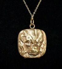 R*A*R*E* FABULOUS Antique *CAVALIER KING CHARLES SPANIEL DOG* LOCKET Necklace  picture
