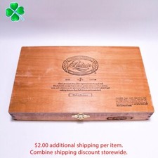 Padron Exclusivo Empty Wood Cigar Box 10.75