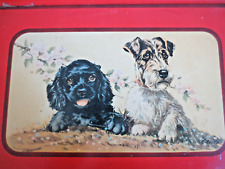 VINTAGE WILLOW DOG TRAY picture