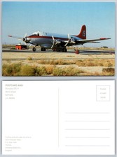 Douglas DC-4 Aero Union N2742G Vintage Aircraft Aviation Postcard picture