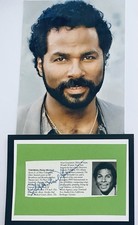 Philip Michael Thomas American Actor, Miami Vice Original 10 x 8 Signature Piece picture