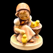 Vintage Goebel Hummel CHICK GIRL#57/0 Figurine (3 1/2”) picture