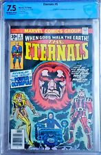 Eternals 5 CBCS 7.5 Jack Kirby/Frank Giacoia Classic Cover  picture