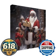 Trademark Fine Art Spirit of Christmas Wrapped Canvas 18x18 picture