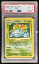 1999 Pokemon 1st Edition Set #15/102 Venusaur Holo PSA 6 picture