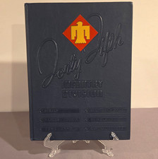 45th Infantry Division WWII Combat Report Hardcover Book 1946, US (Signed) picture
