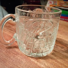 VTG 1995 McDonalds The Riddler Glass Mug From Batman Forever picture