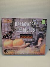 ELVIRA Mistress of the Dark Halloween 100 Lights Set In Box Tested Working B105 picture