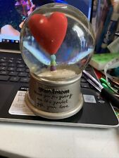 Sandra Magsamen Snow globe Heart With Box “Grandmom Thank You For Giving Me... picture