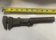 Antique  Adjustable Monkey Pipe Railroad Wrench 10”  PEXTO U.S.A. picture