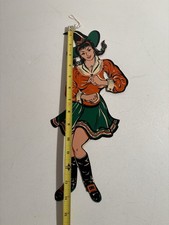 BEISTLE Halloween Watusi Witch Jointed Decor Vintage 14”L picture