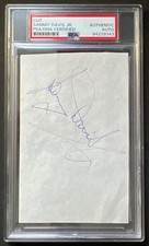 Sammy Davis Jr PSA/DNA Certified Auto Signed picture