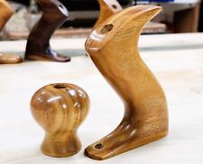 Custom Canary Wood Plane Tote & Knob For Stanley No 5, 605 and up With Low Knob picture