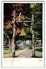 1908 Old Spanish Hanging Bell Pathways Palmer Park Detroit Michigan MI Postcard picture