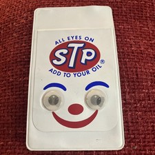 Vintage STP All Eyes On STP  Advertising Pocket Protector Pen Holder  picture