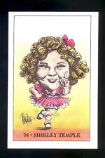 Shirley Temple Trading Card 1971 Once Upon a Time Hollywood Franco Bruna picture