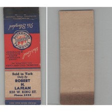 Matchbook Cover Robert H. LaFean Coal York PA picture