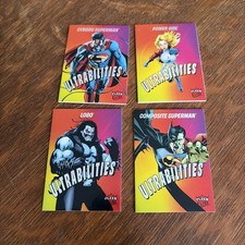 2026 Fleer Ultra Superman Lot of 4 Ultrabilities Cards picture