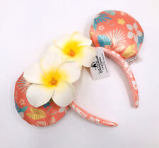 Minnie Ears New Flower Aulani Hawaii Disney Parks Exclusive Plumeria Headband picture